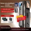 Palm vein 3D face recognition smart door lock password lock fingerprint lock intercom smart lock