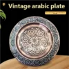 Thickened Stainless Steel Western Arabic Tray Hotel Home Decoration Fruit Plate Press