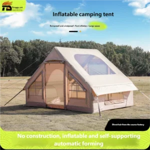 Outdoor camping, picnicking, inflatable tent, portable play, inflatable tent for travel, 6.3 ㎡ starry sky top tent in stock