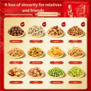 Nut gift box gift snacks New Year’s gifts for visiting relatives dried fruit spree