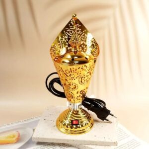 Factory wholesale of new metal Arabian-style tabletop plug-in aromatherapy diffuser Metal incense burner