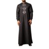 New Muslim long-sleeved embroidered ethnic Arabian robe