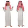 Boys Middle East Dubai UAE Shepherd Robe Children Halloween Saudi Qatar Prince Clothes