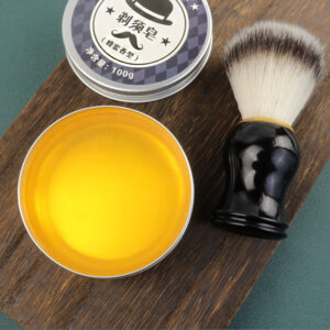 Men's shaving tools, shaving soap, manual shaving soap cream set, solid foam, men's softening beard, shaving nine velvet