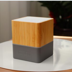 Wooden speaker bamboo Bluetooth speaker desktop silicone high-end 5-watt audio-tws couplet