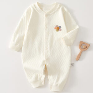Baby jumpsuit, newborn baby clothes, pure cotton long sleeved pajamas, spring and autumn styles, newborn baby autumn clothes, crawling clothes