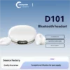 D101 Wireless Bluetooth Ear Clip Headphones Noise Cancellation Non-Invasive High Sound Quality Dual Headphones Long Battery Life